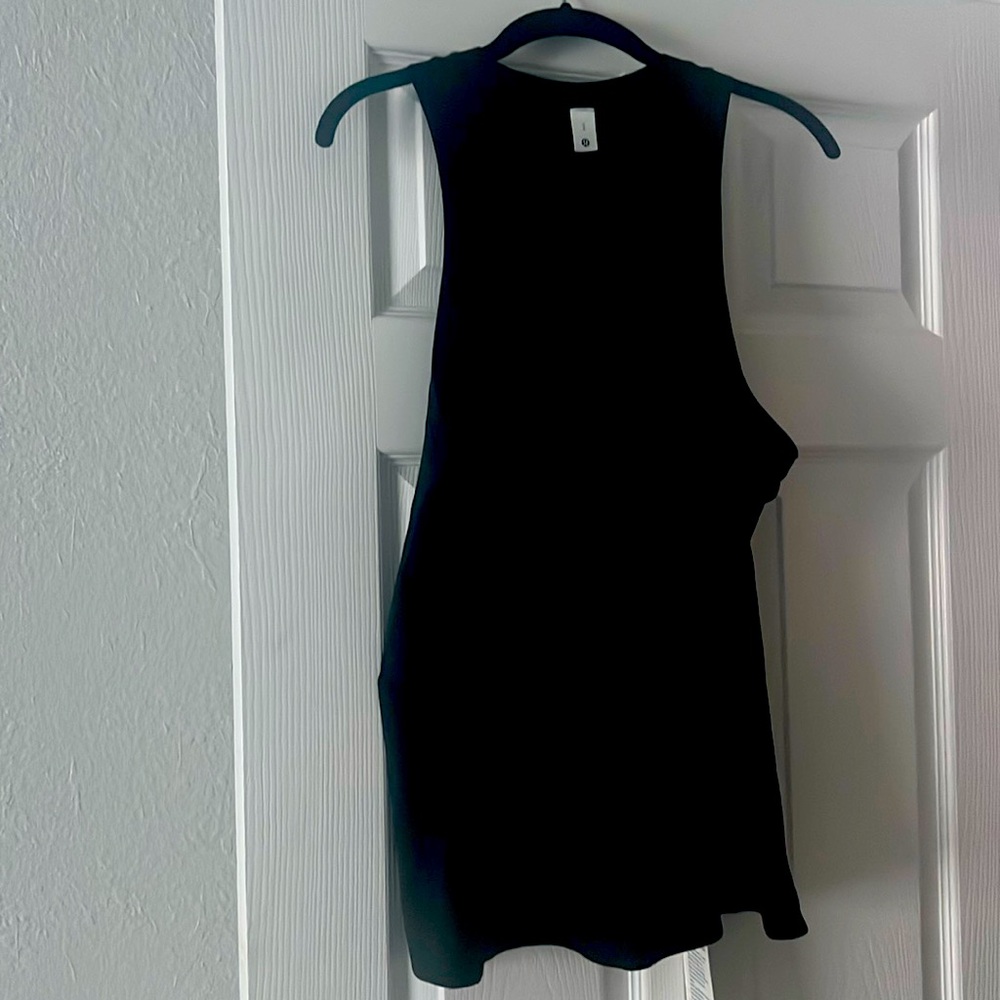 Lululemon Long Cotton Crewneck Tank